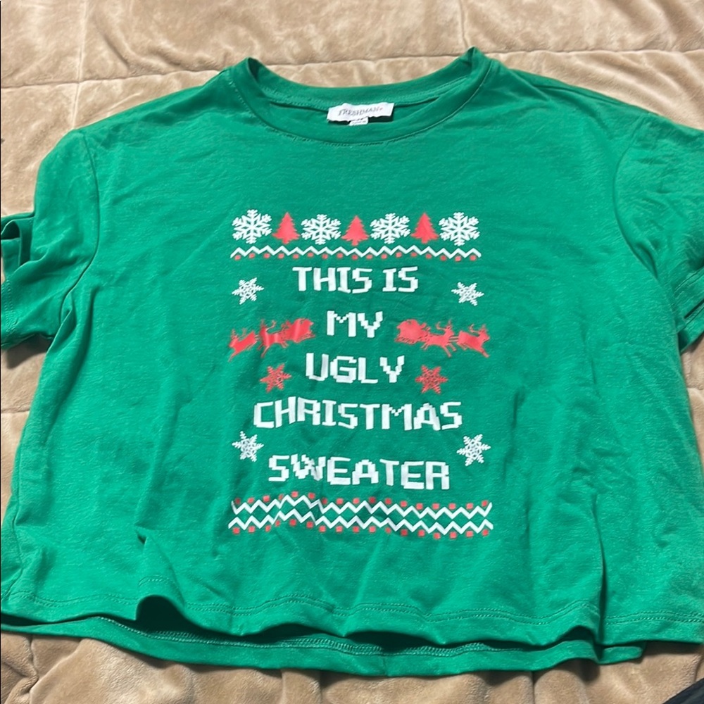 Green Ugly Christmas Sweater T-Shirt